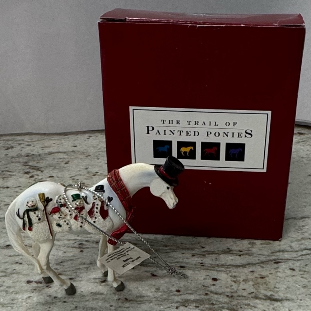 2006 The Trail of Painted Ponies Ornament "Frosty"